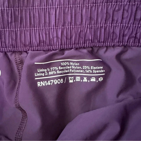 Outdoor Voices Women's Purple Pull-On Elastic Waist RecMesh 2.5" Skort Sz M NWT - Picture 5 of 10